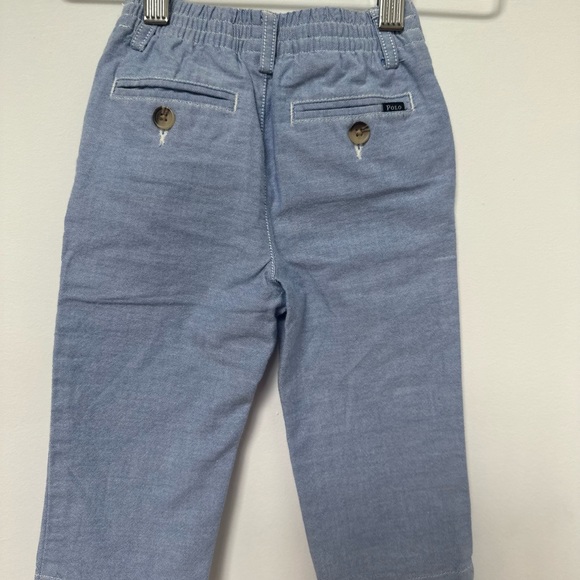 Polo Prepster Stretch Chino Pant. Size 12. Worn once! Light Blue - Picture 2 of 2